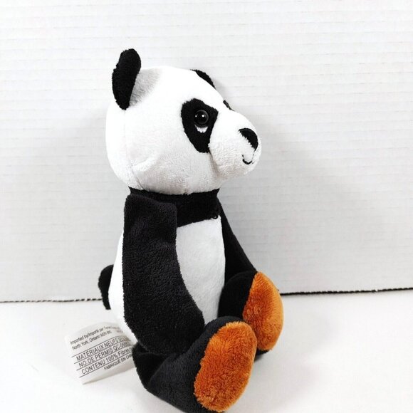 Lot of 4 Kinder Christmas 2021-22 Plush Panda, Tiger, Moose, Bernese Dog - Picture 4 of 16